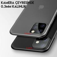 Baseus Wing Case iPhone 11 Pro Max 6.5 2019 Ultra İnce Lux Mat Şeffaf Kılıf