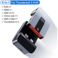 Baseus Armor Age 9in1 Type-C Çok Fonksiyon HUB Adaptör HDMI RJ45 USB3.0