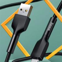 Baseus Silica Gel USB Type-C 3.0A USB Hızlı Şarj Kablosu (1 Metre)