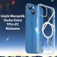 Dux Ducis Clin Mag iPhone 14 6.1 Magsafe Manyetik Silikon Kılıf