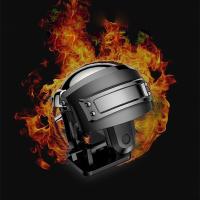 L1R1 Gamepad Oyun Ateşleyici Tetik Kolu Level 3 Helmet PUBG Gadget