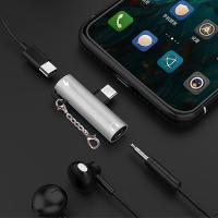 ✅ Anahtarlıklı 3.5mm Kulaklık-USB Type-C Şarj Dönüştürücü Adaptör