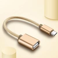 ✅ Halat USB 2.0 Type-C OTG Dönüştürücü Adaptör (Dişi USB & TypeC)