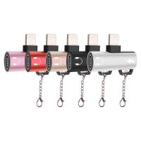 ✅ iPhone 2 Lightning Girişli Kulaklık Şarj Dönüştürücü Adaptör