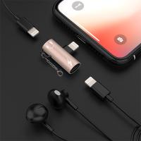 ✅ iPhone 2 Lightning Girişli Kulaklık Şarj Dönüştürücü Adaptör