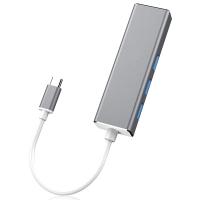 ✅ Type-C USB3.0 3Port Çoklayıcı RJ45 Ethernet Dönüştürücü Adaptör