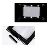 2.5X USB LED Işıklı Boyunluklu Masa Standlı Büyüteç