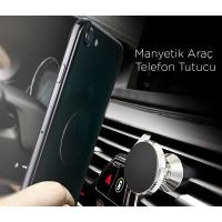 360 Derece Döner Başlıklı Havalandırma Oto Araç Telefon Tutucu