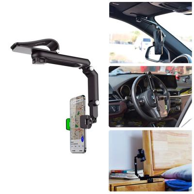 360 Dönebilen Multifonksiyonel Güneşlik Araç Telefon Tutucu