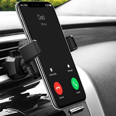 360 Döner Başlıklı Rotation Oto Araç Havalandırma Telefon Tutucu