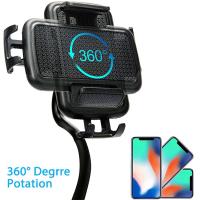 360 Döner Başlıklı Universal Oto Araç Bardak Yeri Telefon Tutucu