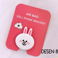 3D Sevimli Hayvan Tasarımlı Pop Soket Socket Stant Telefon Tutucu