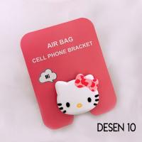 3D Sevimli Hayvan Tasarımlı Pop Soket Socket Stant Telefon Tutucu