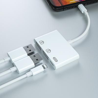 3in1 iPhone-iPad iOS13 Lightning to USB Kamera Okuyucu