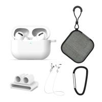 5in1 AirPods Pro Kulaklık Kılıfı Kulaklık Koruma Full Çanta Seti