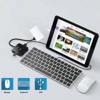 5in1 iPhone HDMI Dijital Av Adaptör+OTG HUB Kamera TF SD Okuyucu
