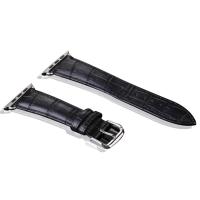 Ally Apple Watch İçin 1,2,3 38mm Deri Kordon Kayış Crocodile