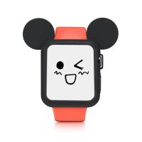 Ally Apple Watch İçin 42mm Mickey Figürü Silikon Kılıf