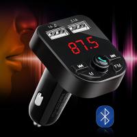 Ally Araç Fm Transmitter Bluetooth 5.0 Usb Mp3 Sd Kart Çakmaklık