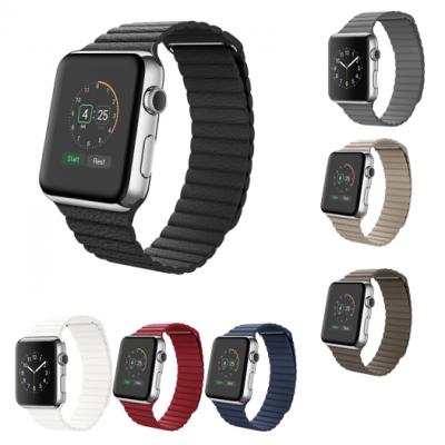 iWatch 4-5 44MM 1-2-3 42MM Deri Loop Kayış Kordon