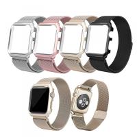 Ally İwatch İçin 42mm,2,3 Metal Kayış Milano Loop+metal Kılıf