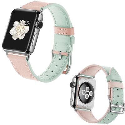 iWatch 4-5 44M 1-2-3 42MM Hakiki Deri Kayış Kordon