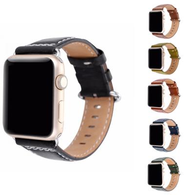 iWatch 4-5 44MM & 1-2-3 42MM için Deri Kordon Kayış