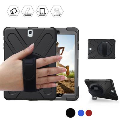 Ally Samsung Galaxy Tab A 9.7 T550, T555, 3 Katmanlı Standlı Zırh Kılıf