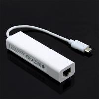 ALLY USB Type-C 100 Mbps Rj45 Ethernet Adaptöru 3-port USB 2.0 Hub Çoklayıcı