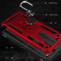 Ally Xiaomi Redmi Note 8 Pro Yüzüklü Kılıf Armor Shockproof Ring kılıf
