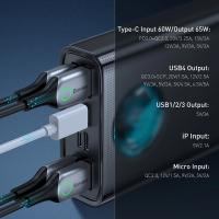 Baseus Amblight 65W Hızlı Şarj 30000mAh Dijital Göstergeli Powerbank