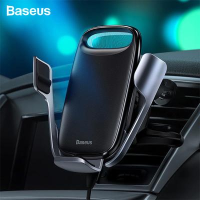 Baseus Aurora Electric QC3.0 Kablosuz Şarj Araç Telefon Tutucu Wireless