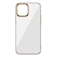 Baseus Glitter iPhone 12 Pro Şeffaf Lüx Silikon Kılıf Soft TPU