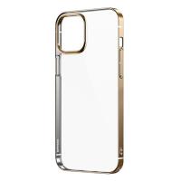 Baseus Glitter iPhone 12 Pro Şeffaf Lüx Silikon Kılıf Soft TPU