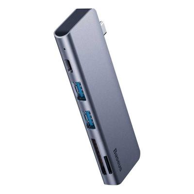 Baseus Harmonica Serisi 5in1 HUB Usb Type C Adaptör Cahub-K0g