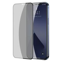 Baseus iPhone 12 Pro 0.23mm AntiSpy Çerçeveli Temper Cam Ekran Koruyucu 2 Adet Set