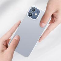 Baseus iPhone 12 Mini 5.4 Comfort İnce Matte PP Şeffaf Kılıf