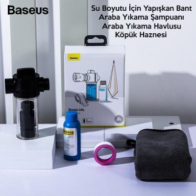 Baseus Simple Life Oto Araç Yıkama Temizleme Seti (Hortum Hariç)