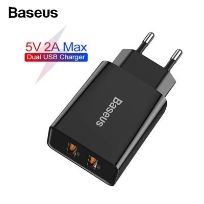 Baseus Speed Mini Dual USB Çıkışlı 10.5W Hızlı Şarj Cihazı