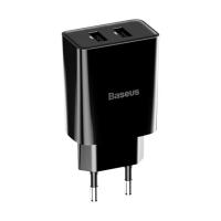 Baseus Speed Mini Dual USB 10.5W Hızlı Şarj Cihazı+iPhone Kablo