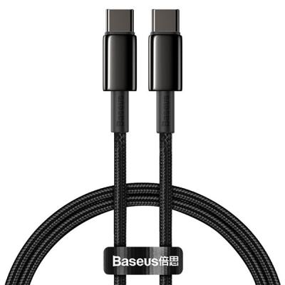 Baseus Tungsten Gold PD100W Type-C to Type-C Şarj Kablosu (2 MT)