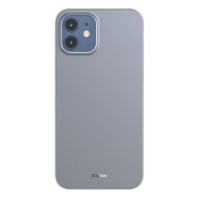 Baseus Wing Case iPhone 12 6.1 Ultra İnce Lux Mat Şeffaf Kılıf