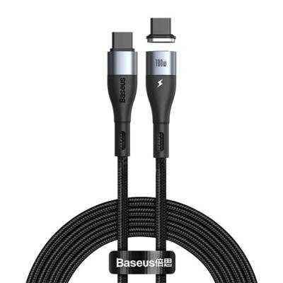 BASEUS Zinc Manyetik PD100W Type-C to Type-C Hızlı Şarj Kablosu