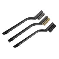BEST BST-72 3 Parça Fırça Set 1 Çelik+1 Naylon+ 1 Bakır Fırça