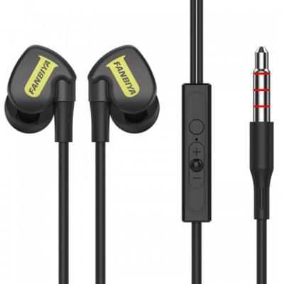 Fanbiya D1 Dinamik 3.5mm Su Geçimermez Heavy Bass Spor Kulaklık