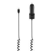 Haweel 5v 3.1a Hızlı Araç Şarj+ Spiral İphone Usb Kablolu