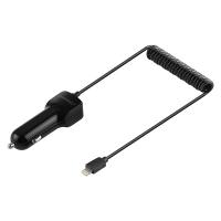 Haweel 5v 3.1a Hızlı Araç Şarj+ Spiral İphone Usb Kablolu