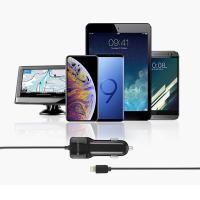 Haweel 5v 3.1a Hızlı Araç Şarj+ Spiral İphone Usb Kablolu