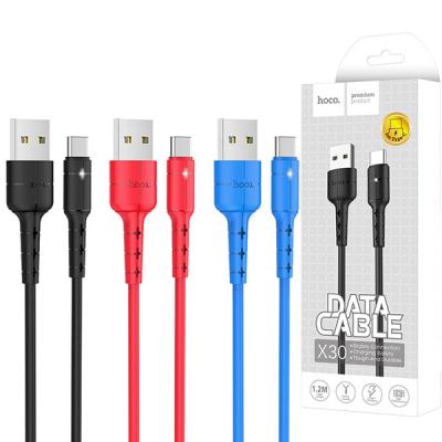 Hoco X30 Star 1.2m Usb Type-C Hızlı Şarj Usb Data Kablosu