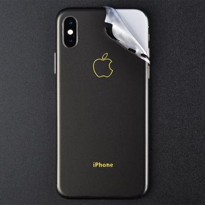 İphone X Xs Gold Logolu Yazılı Sticker Kaplama